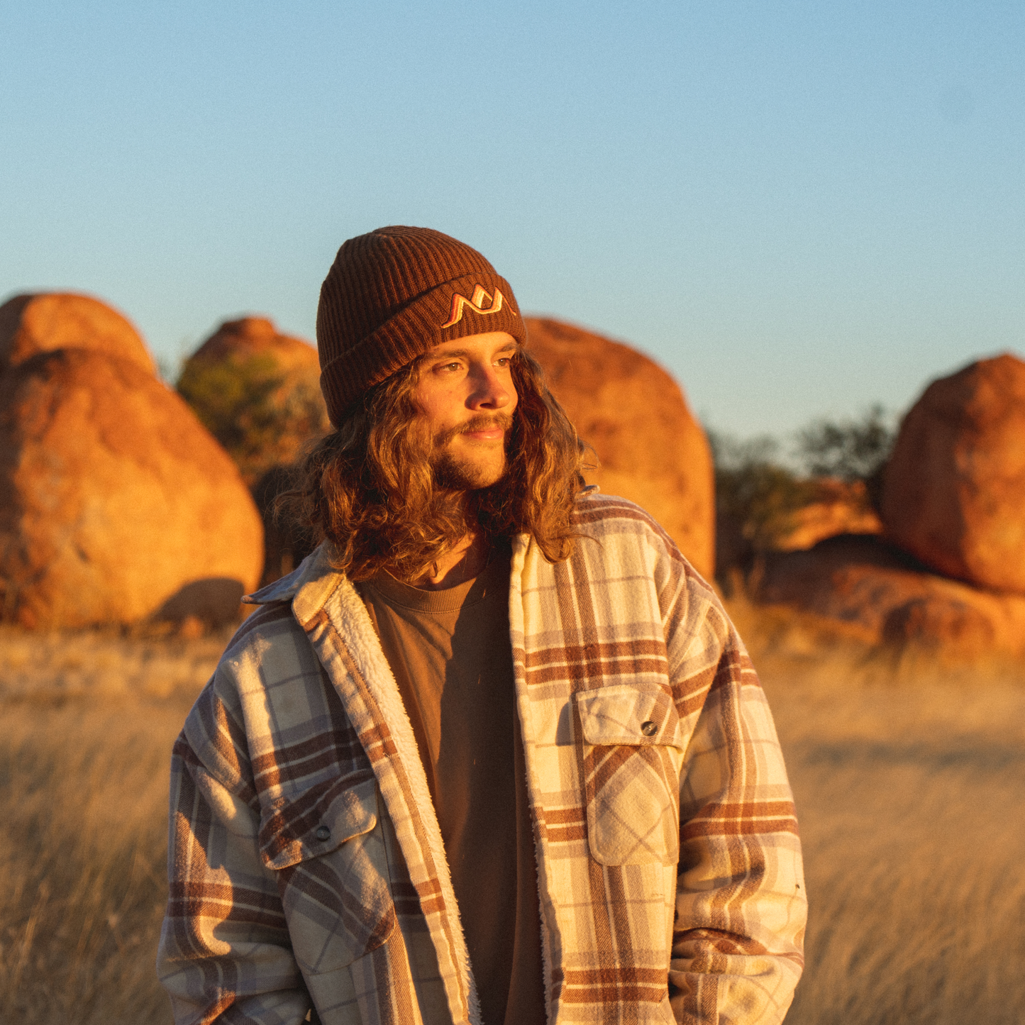 The Classics Merino Beanie - Brown