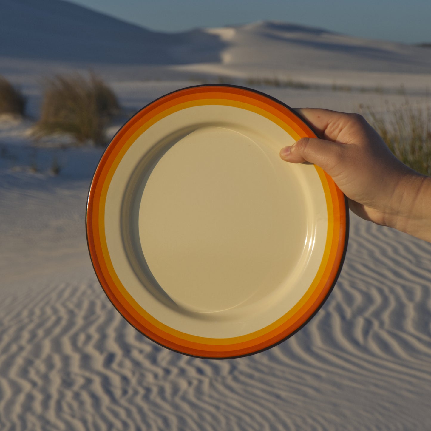 The Classics Enamel Plate 2 Pack