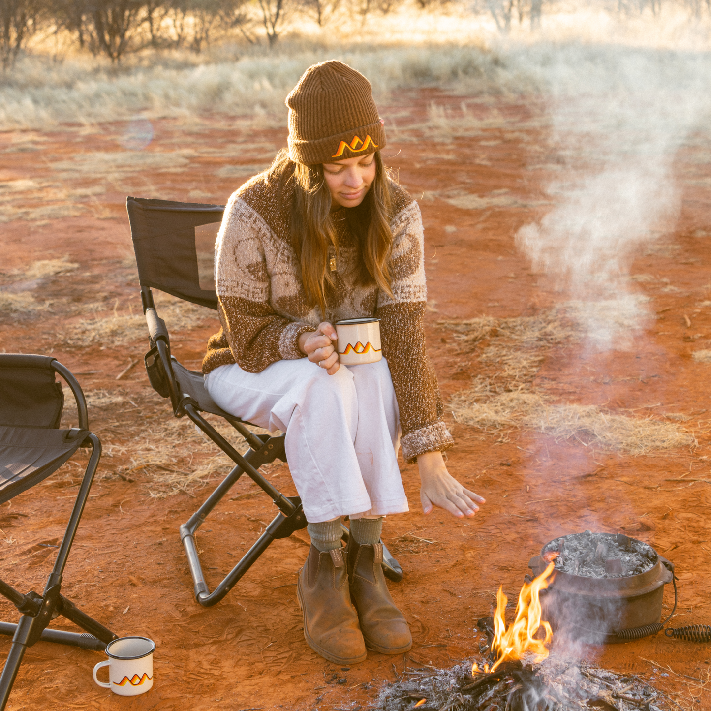 The Classics Merino Beanie - Brown