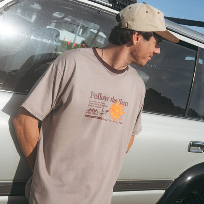 Follow the Sun T-Shirt - Taupe