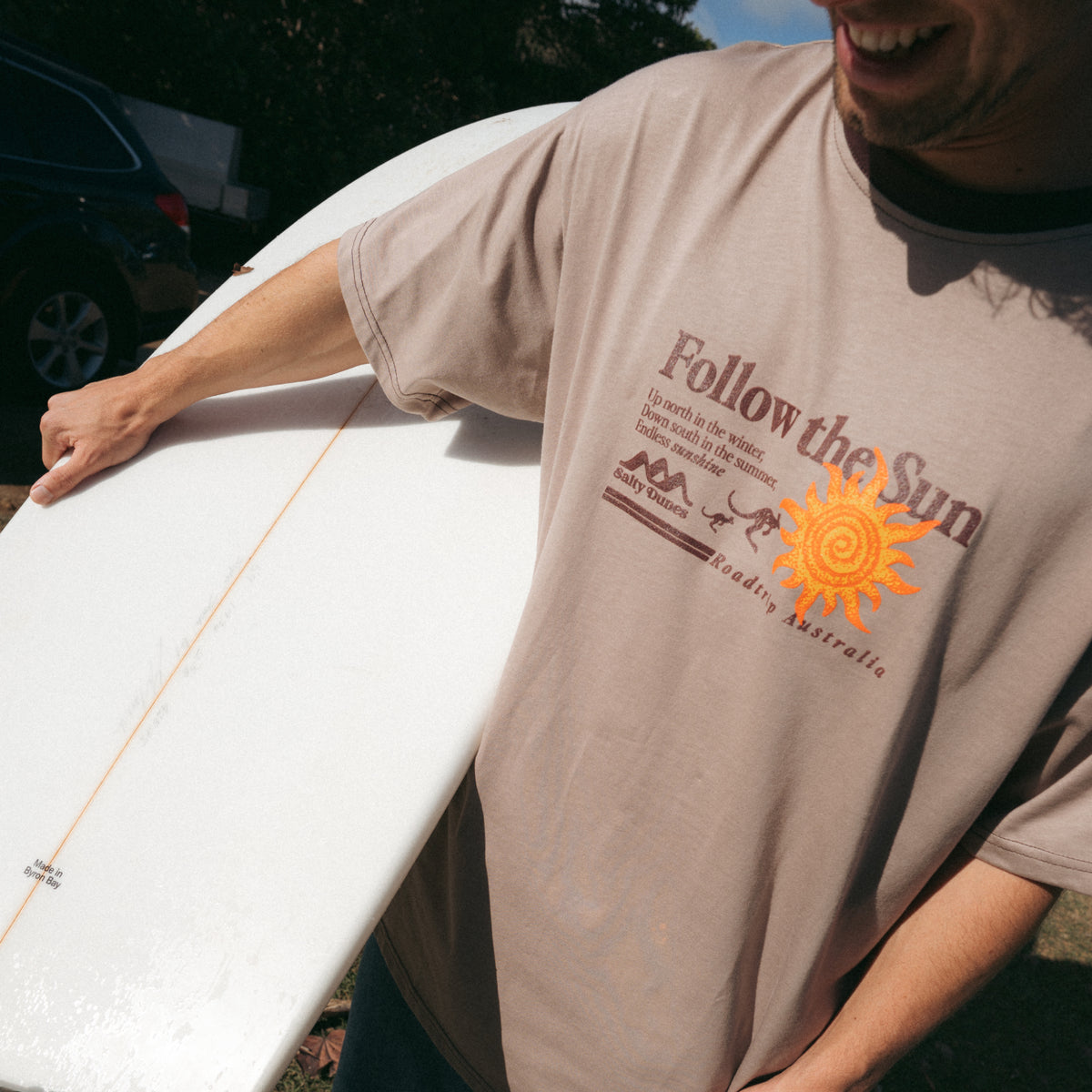 Follow the Sun T-Shirt - Taupe