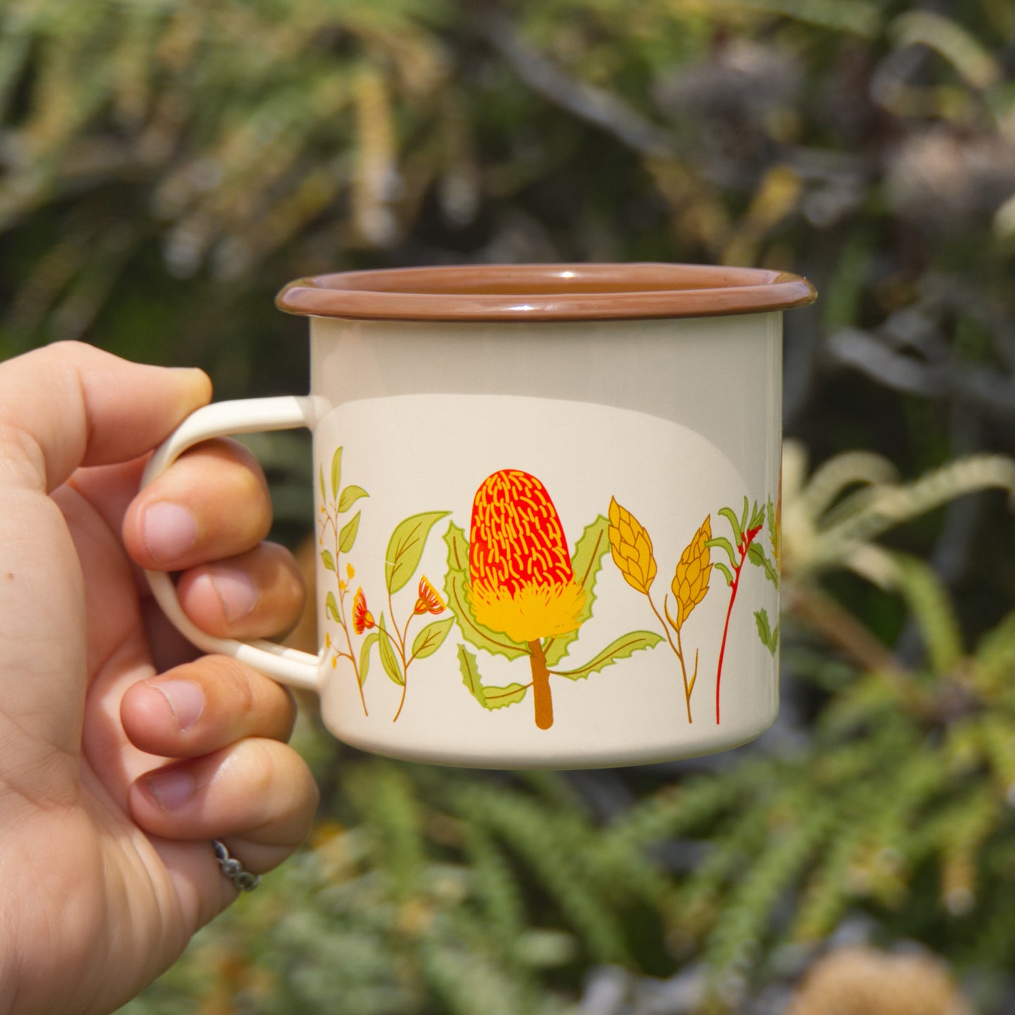 Australian Natives Camp Mug