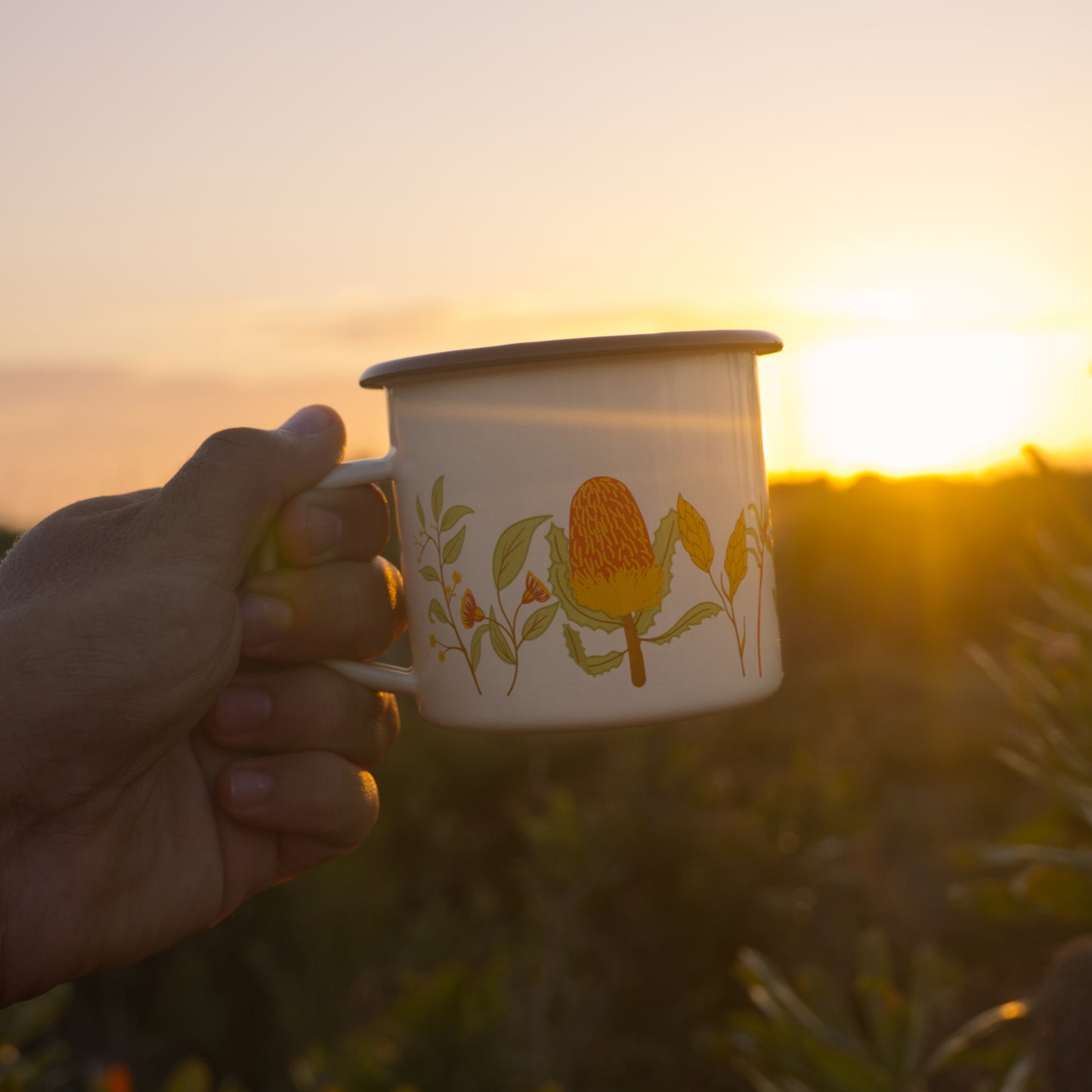 Australian Natives Camp Mug