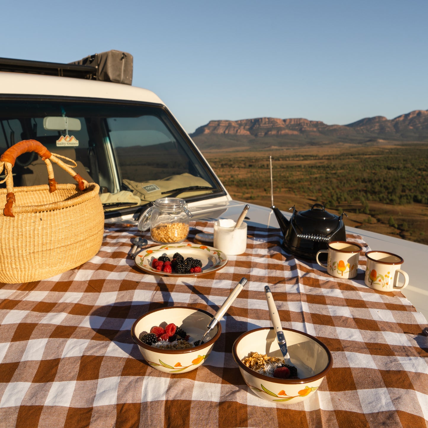Enamel Bowl Mixed Bundle x4