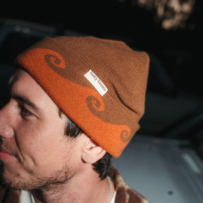 Barrel Beanie - Terracotta